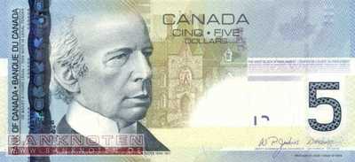 Kanada - 5  Dollars (#101Aa_UNC)