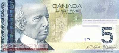 Canada - 5  Dollars (#101Ad_UNC)