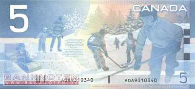 Kanada - 5  Dollars (#101a_UNC)