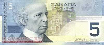 Kanada - 5  Dollars (#101c_UNC)