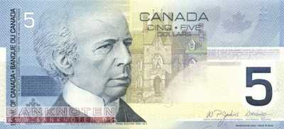 Kanada - 5  Dollars (#101d_UNC)