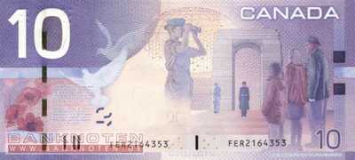 Canada - 10  Dollars (#102Aa_UNC)