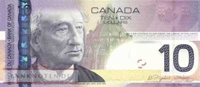 Canada - 10  Dollars (#102Ac_UNC)