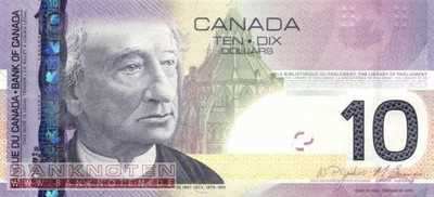 Canada - 10  Dollars (#102Ad_UNC)
