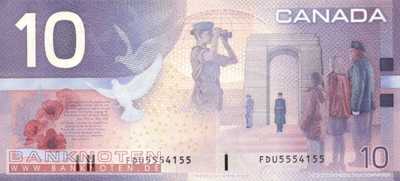 Canada - 10  Dollars (#102a_UNC)