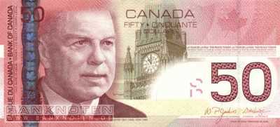 Canada - 50  Dollars (#104b_UNC)