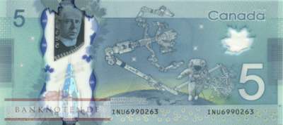 Kanada - 5  Dollars (#106f_UNC)