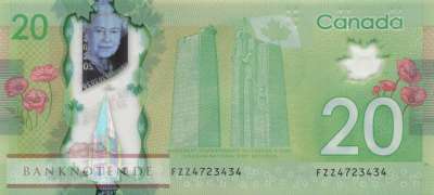 Kanada - 20  Dollars (#108c_UNC)