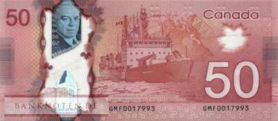 Canada - 50  Dollars (#109c_UNC)