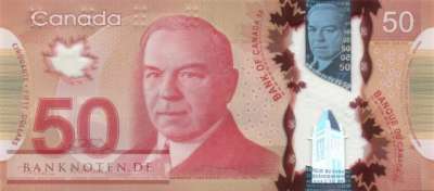 Canada - 50  Dollars (#109d_UNC)