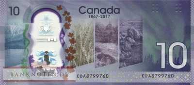 Kanada - 10  Dollars - Gedenkbanknote (#112_UNC)