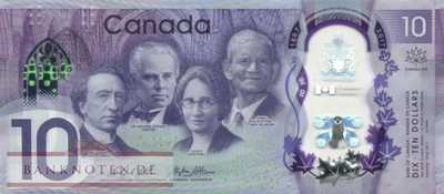 Kanada - 10  Dollars - Gedenkbanknote (#112_UNC)