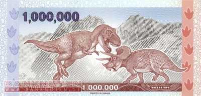 Beringia B.C. - 1 Million Dinars - Privatausgabe (#914a_UNC)