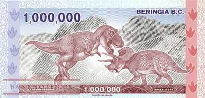Beringia B.C. - 1 Million Dinars - private issue (#914b_UNC)