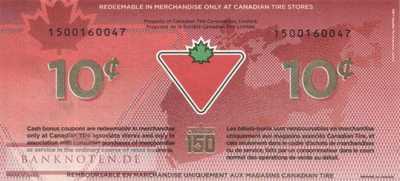 Kanada - Canadian Tire - 10  Cents - Gutschein (#981_UNC)