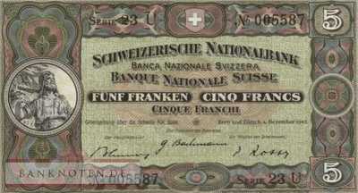 Schweiz - 5  Franken (#011j_UNC)