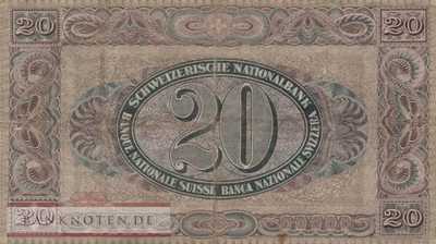 Switzerland - 20  Franken (#033d_VF)