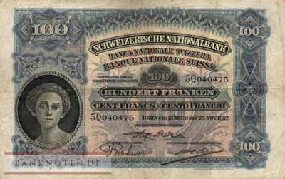 Switzerland - 100  Franken (#035d_F)
