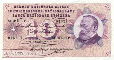Schweiz - 10  Franken (#045h-U40_VF)