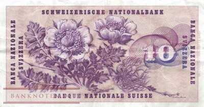 Schweiz - 10  Franken (#045p-U45_VF)