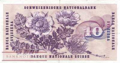 Switzerland - 10  Franken (#045t-U43_VF)