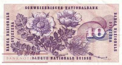 Schweiz - 10  Franken (#045u-U45_VF)