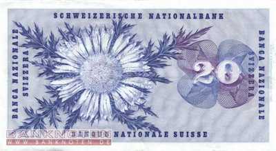 Schweiz - 20  Franken (#046u-U45_VF)