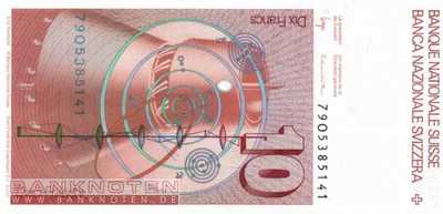 Schweiz - 10  Franken (#053d-U54_UNC)