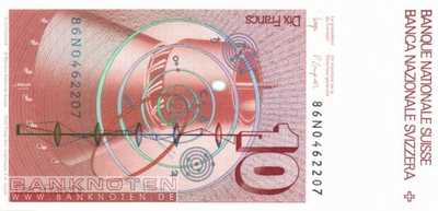Switzerland - 10  Franken (#053f-U53_UNC)