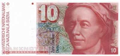 Schweiz - 10  Franken (#053i-U61_UNC)