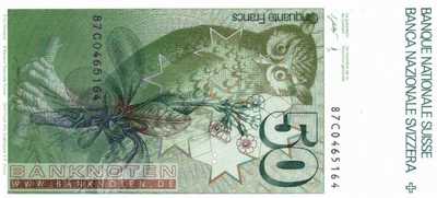 Switzerland - 50 Franken (#056g2-U59_UNC)