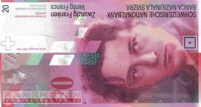 Schweiz - 20  Franken (#069e-U77_UNC)