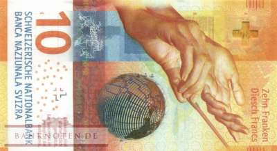 Schweiz - 10  Franken (#075f_UNC)