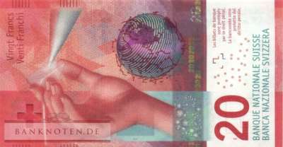 Switzerland - 20  Franken (#076g_UNC)