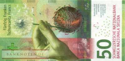 Switzerland - 50  Franken (#077d_UNC)