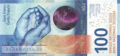 Switzerland - 100  Franken (#078a-U83_UNC)
