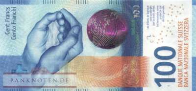 Schweiz - 100  Franken (#078c-U84_UNC)