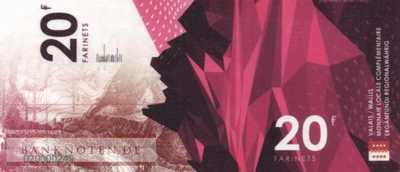 Switzerland - 20  Farinet - regional money (#926_UNC)