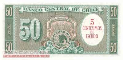 Chile - 5  Centesimos (#126a_UNC)