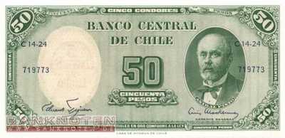 Chile - 5  Centesimos (#126a_UNC)