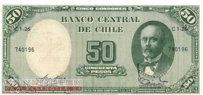 Chile - 5  Centesimos (#126b-U2_UNC)