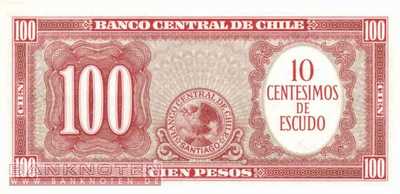 Chile - 10  Centesimos (#127a-U1_UNC)