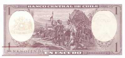 Chile - 1  Escudo (#136-U2_UNC)