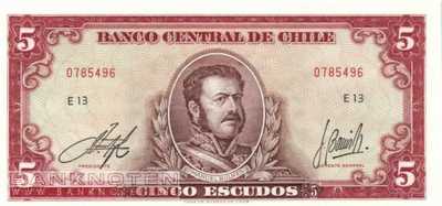 Chile - 5  Escudos (#138-U2_UNC)