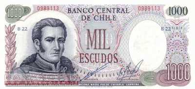 Chile - 1.000  Escudos (#146-U1_UNC)