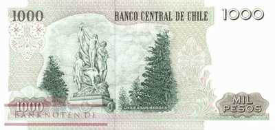 Chile - 1.000  Pesos (#154f-03_UNC)