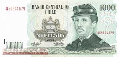 Chile - 1.000  Pesos (#154g-06_UNC)
