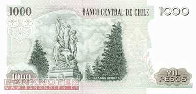 Chile - 1.000  Pesos (#154g-08_UNC)