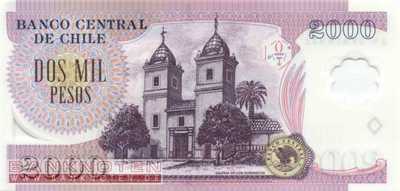Chile - 2.000  Pesos (#160c_UNC)