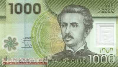 Chile - 1.000  Pesos (#161a_UNC)